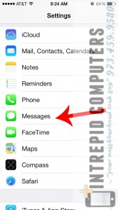 iOS 7 iMessages Sending Out From My e-Mail Address